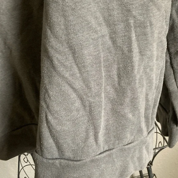 Great Condition! Gray Zip-Up Hoodie from Express. - Picture 8 of 10